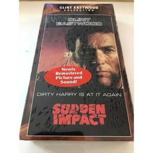 Sudden Impact (VHS, 1983) Factory Sealed Clint‎ Eastwood Dirty Harry Warner Bros